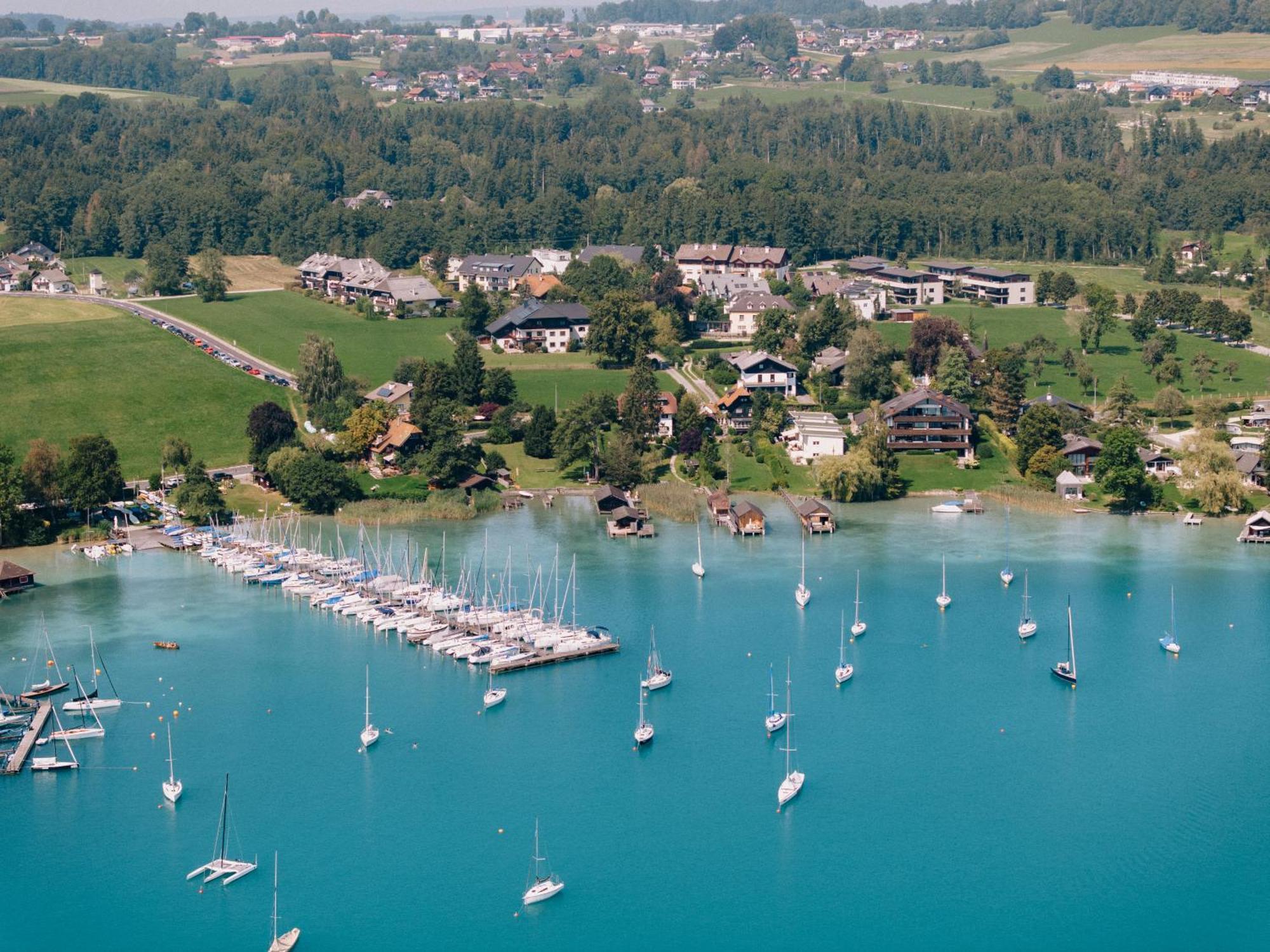 Hotel Alpenblick Attersee Exterior photo